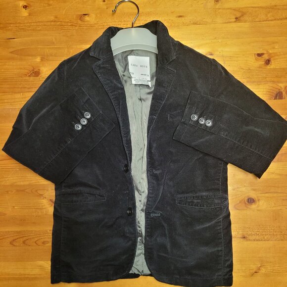 Zara Boys Jacket corduroy blazer Size 7-8 - Picture 7 of 9